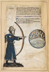 Archer Shooting Arrows at the World