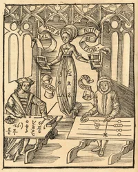 Arithmetica from the Margarita Philosophica by Gregor Reisch