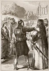 Arrest of the Duke of Gloucester (Illustration from Cassell