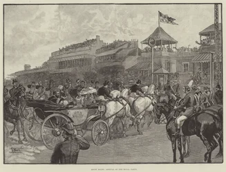Ascot Races, Arrival of the Royal Party