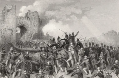 Assault of Delhi and Capture of the Cashmere Gate on 14th September 1857, from 