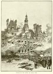 Attack on the Hotel de Ville, 1830