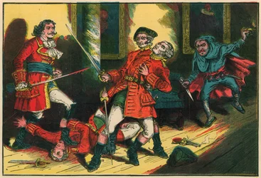 Attempted Capture of Dick Turpin by Bow Street Runners