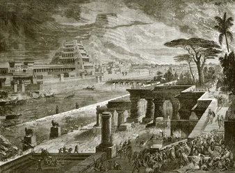 Babylon taken by the army of Cyrus the great