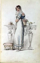 Ball Dress, Fashion Plate from Ackermann