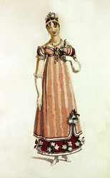 Ball Dress, Fashion Plate from Ackermann