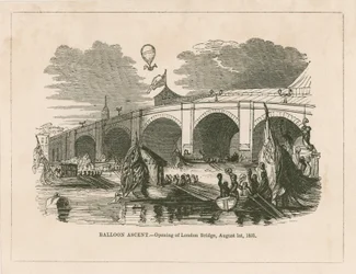 Balloon Ascent at the Opening of New London Bridge