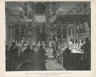 Banquet Given to King Charles II, 30 May 1660, by the Estates of Holland