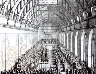 Banquet of Charles II in St. George