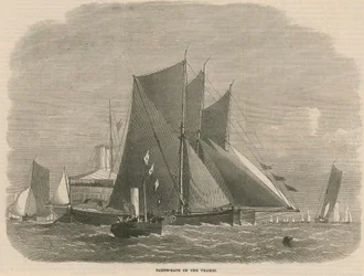 Barge Race on the Thames