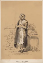 Basket woman of Covent Garden