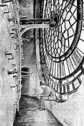 Behind the Clock-Dial of Big Ben