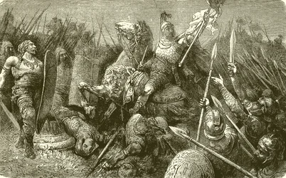 Belisarius Leads the Roman Army Against the Goths