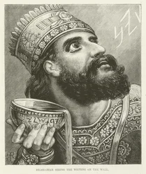 Belshazzar Seeing the Writing on the Wall