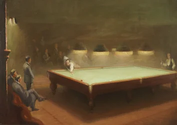 Billiard Match at Thurston