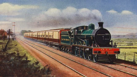 Bombay-Calcutta Mail on the Great Indian Peninsula Railway