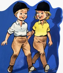 Boy and Girl in Jodhpurs