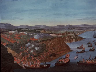 British Take Quebec in Canada from French in 1759
