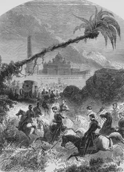 British Troops Approaching Agra