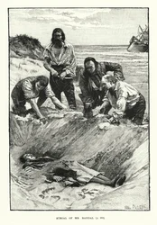 Burial of Mr Randal