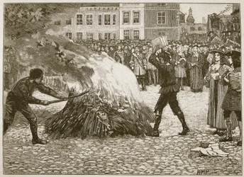 Burning of Blount