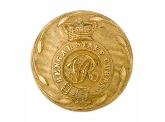 Button, Bengal Staff Corps, 1861-1876