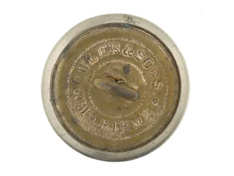 Button, Bombay Volunteer Rifles, pre-1901