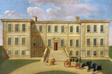 Calke Hall, Derbyshire, the Seat of Sir Henry Harpur, Baronet, c.1734