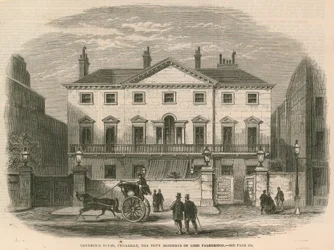 Cambridge House, Piccadilly, London, the town residence of Lord Palmerston