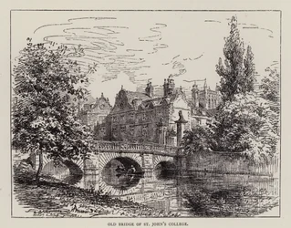 Cambridge: Old Bridge of St John