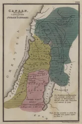 Canaan, Showing the Captivities of Judah and Israel