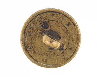 Cap badge button, Malay State Guides, 1896-1919