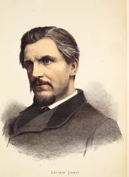 Captain Grant, illustration from The Pictorial Edition of the Life and Discoveries of David Livingstone by J. Ewing Richie