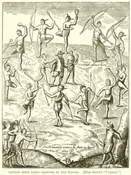 Captain Smith Taken Prisoner by the Indians
