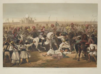 Capture & Death of the Shahzadaghs, 1857
