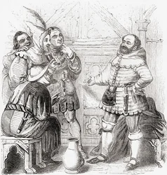 Carpenter, Haberdasher, Weaver, Dyer and Tapestry Maker, from Old England: A Pictorial Museum