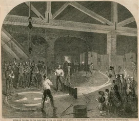 Casting of the Great Bell for the Clock Tower of the New Houses of Parliament