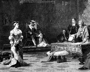 Catherine of Aragon at her First Trial