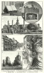 Chained Bible, Lingfield; Fireplace, Sackville College; Sackville College; Middle Row; In Ashurst Wood; Brambletye Castle