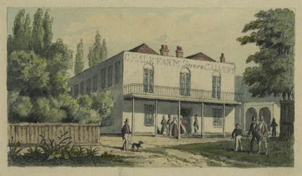 Chalk Farm, St Pancras, c.1850