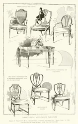 Characteristic Hepplewhite Furniture
