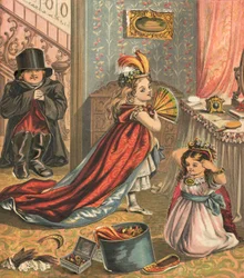 Children dressing up