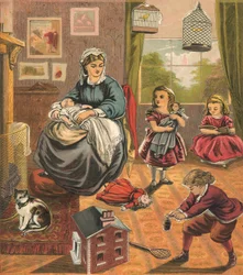 Children with Mother