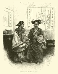 Chinese and Tartar Ladies