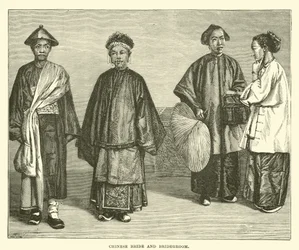 Chinese Bride and Bridegroom