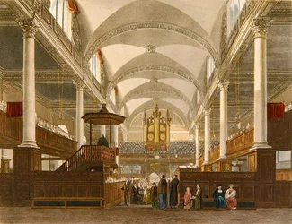 Christ Church, Newgate Street, c.1810