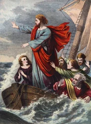 Christ Stilling the Tempest