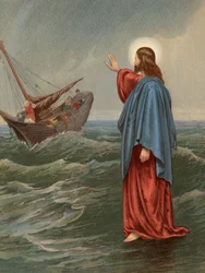 Christ Walking on the Sea, St John, VI, 20