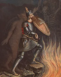 Christian in the Valley of the Shadow of Death