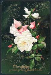Christmas greetings to an absent friend - Christmas card